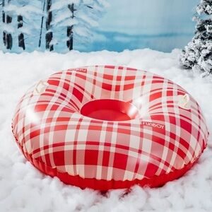 {Funboy} plaid snow tube